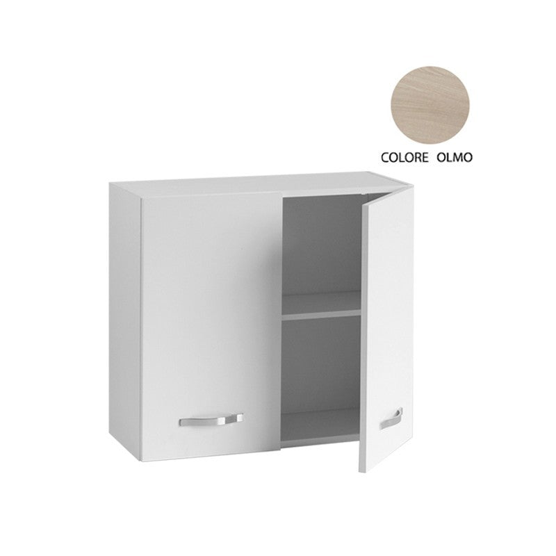 Élément mural pour cuisine orme 2 portes 80x30xH 72 cm
