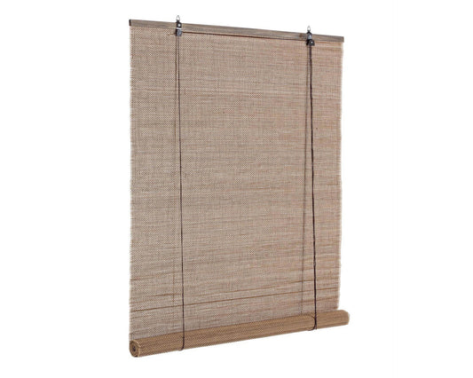 Tenda Marrone 90x180h in Bamboo e Legno