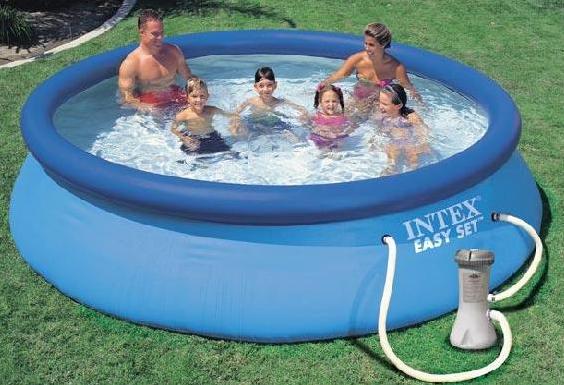 Piscina Intex Easy Set 366x76 cm con Pompa Filtro