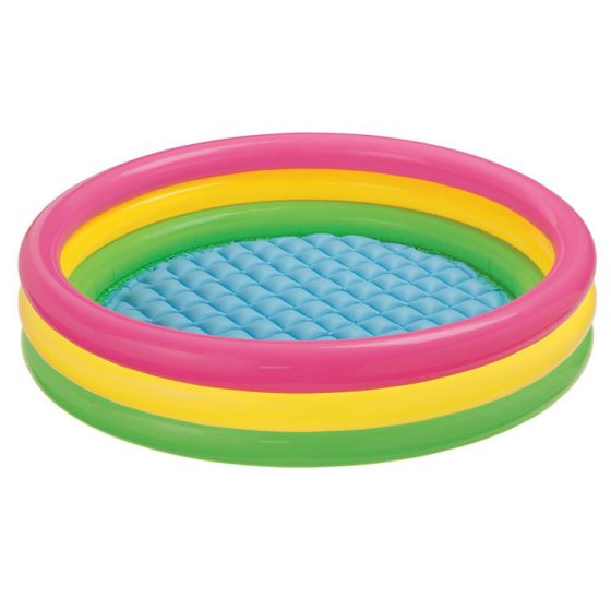 Piscina Gonfiabile 3 Anelli 147x33 cm