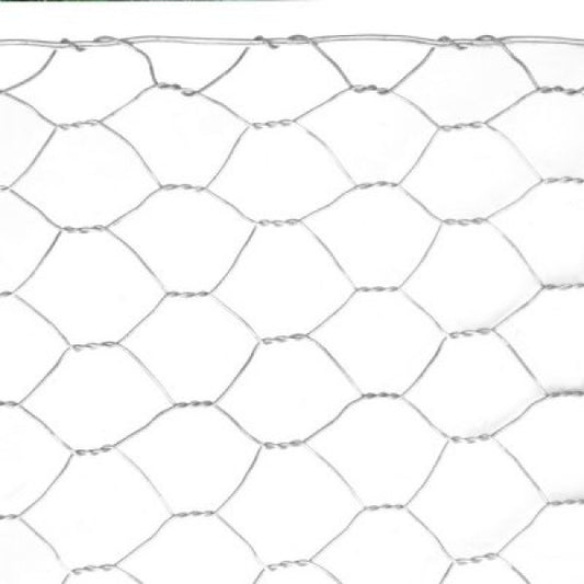 Rete Metallica Zincata a Maglia Esagonale - H. 100 Ø 12 - Maglia 16 mm