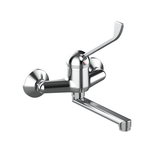 Mitigeur mural avec levier clinique - Ten Line, chrome