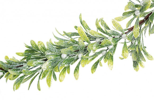 3x Boa Tux Baies de Gui Blanc H180cm