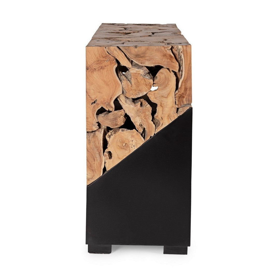 Console Grenade 120x40 cm en bois mélaminé 