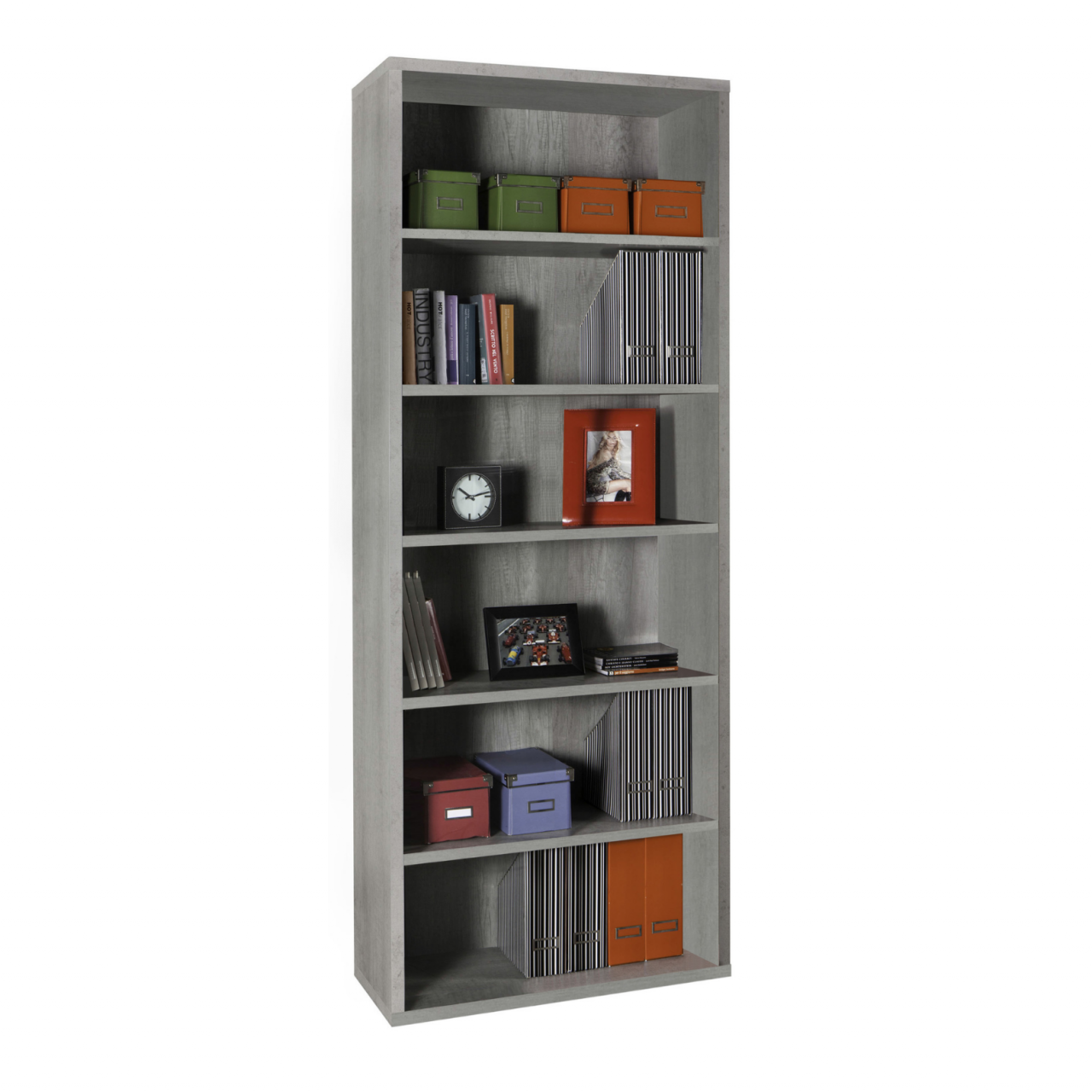 Bibliothèque 35,7 x 81,6 x 217h cm Ciment