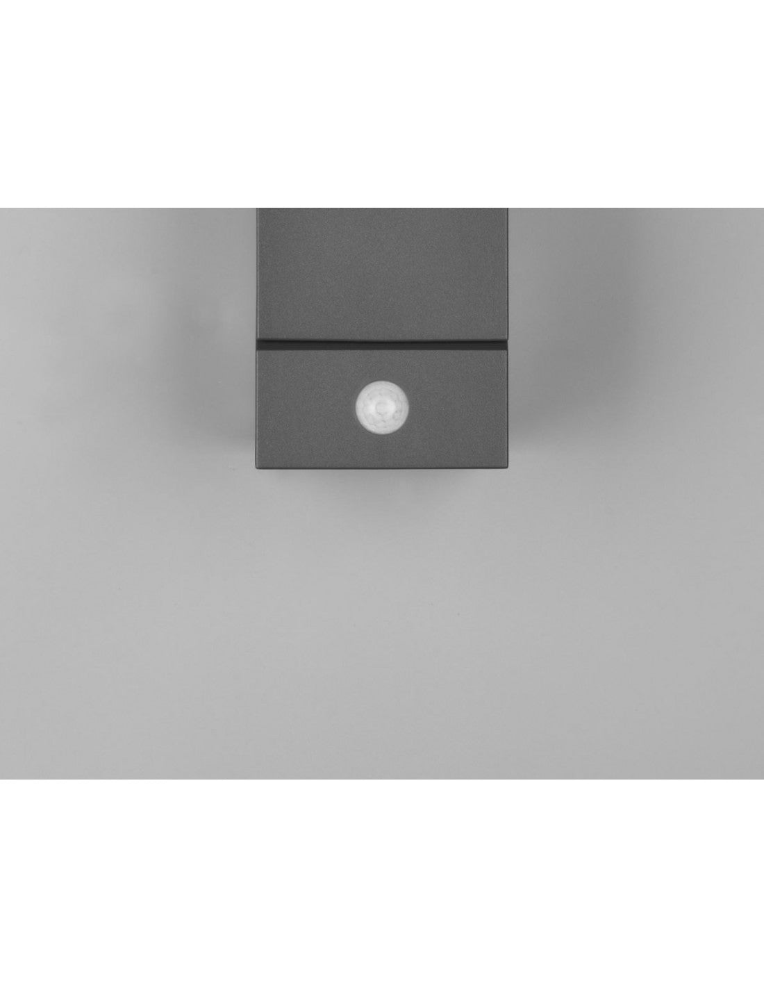 Applique LED réglable Avon en aluminium anthracite IP54 avec détecteur de mouvement Trio d'éclairage
