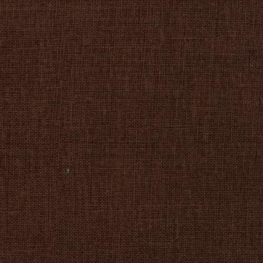 Housse de chaise bordée de fibre marron