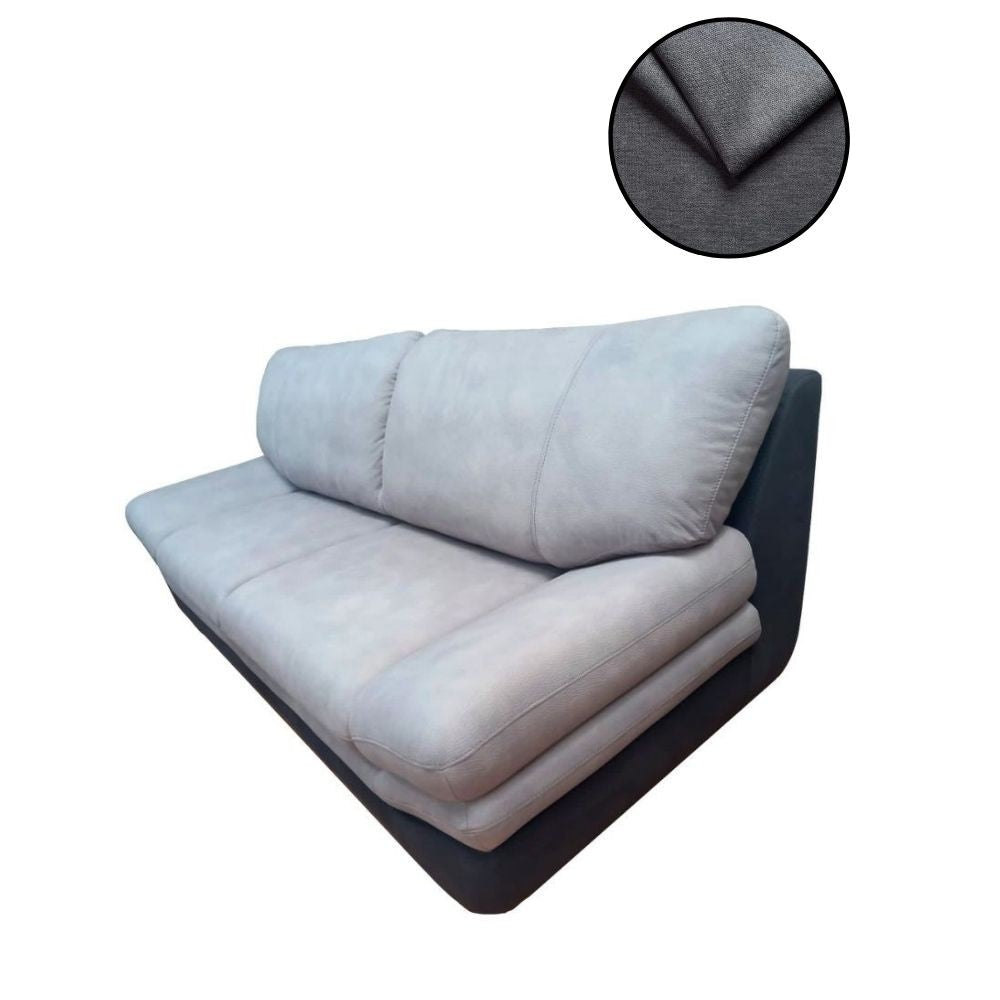 Canapé 2 places Magonza 195 coloris gris cendre Lux Ash 23