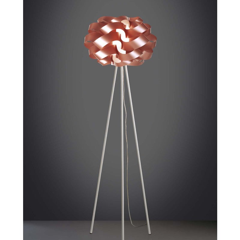 CLOUD Lampadaire trépied cuivre diamètre 50x h160 cm