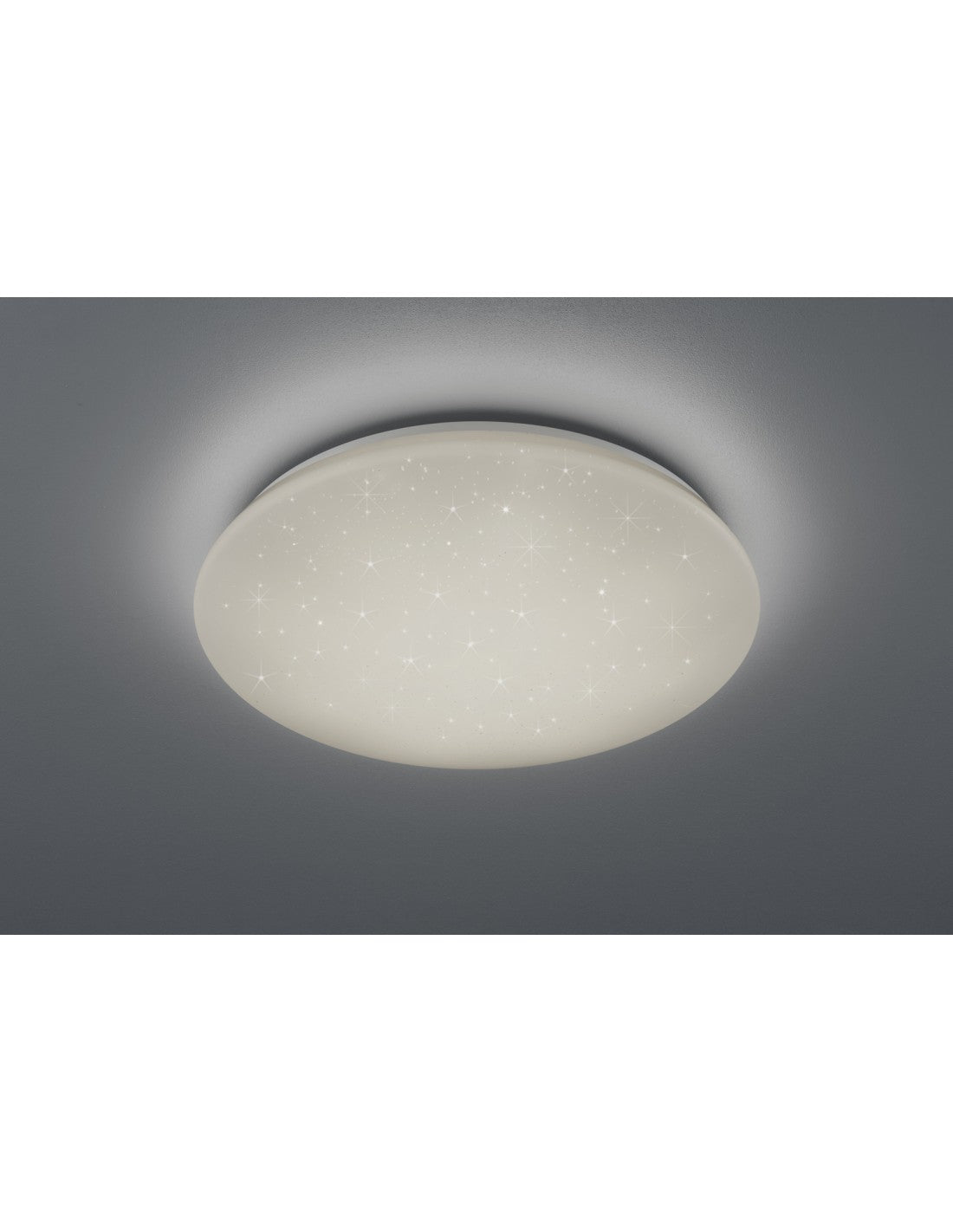 Plafonnier LED Moderne Effet Ciel Étoilé Hikari Blanc Ø74 cm Trio Lighting