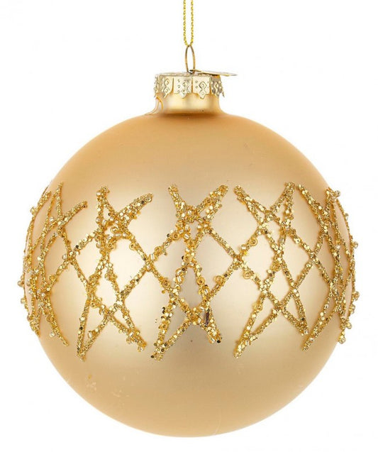 8x Sphère Vt Embellish Champagne D100