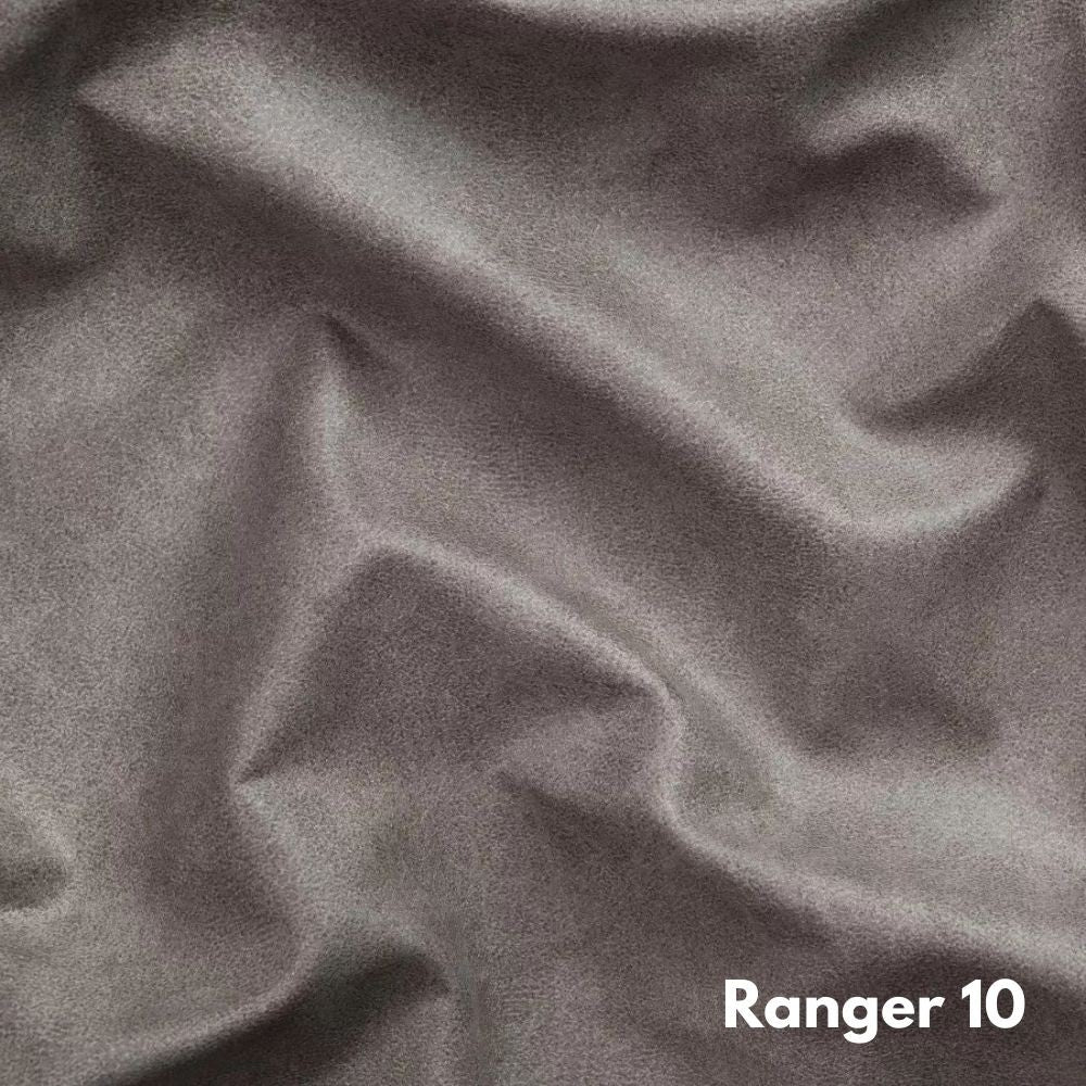 Canapé inclinable Chicago 3 places gris argenté Ranger 10