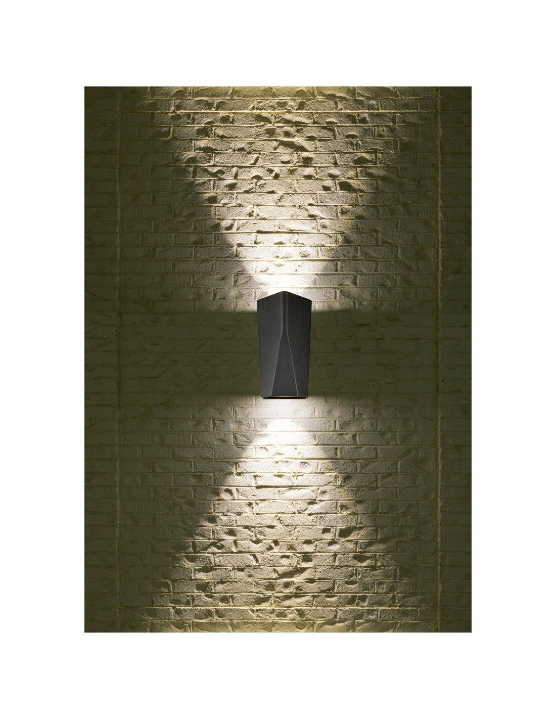 Applique Led Tay IP65 Anthracite Double Lumière Trio Éclairage