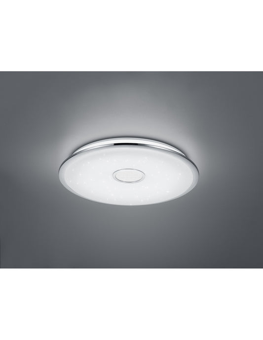 Grand Plafonnier LED Dimmer Osaka Ø65 cm Effet Étoile Trio Lighting