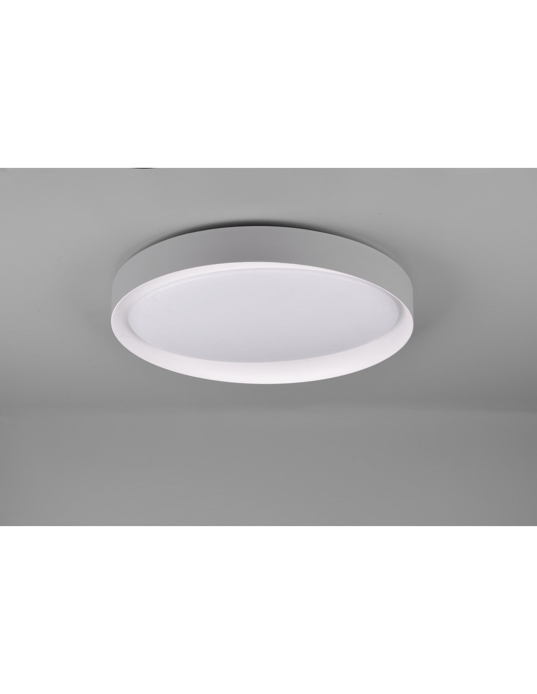 Plafonnier LED Zeta Dimmable Ø48 cm Gris Trio Lighting