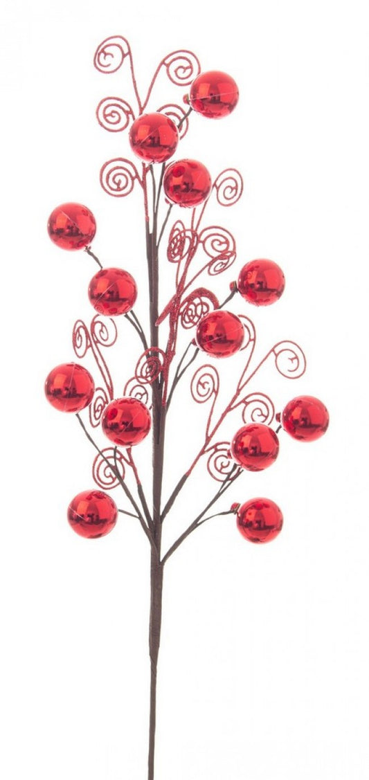 12x Lizbeth rouge branche C