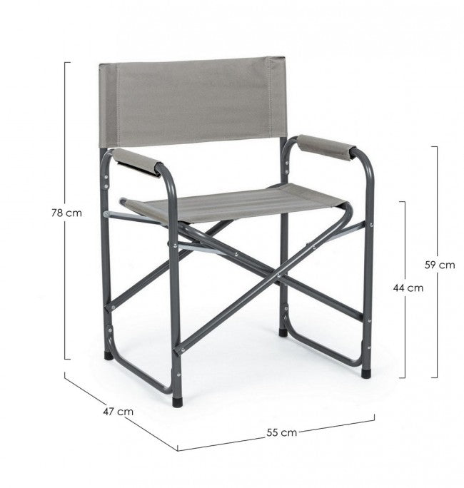 6x Chaise de Réalisateur Olbia Rock