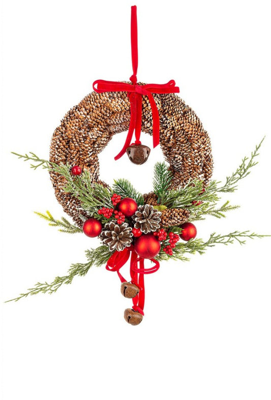 2x Couronne Hilma Rouge C