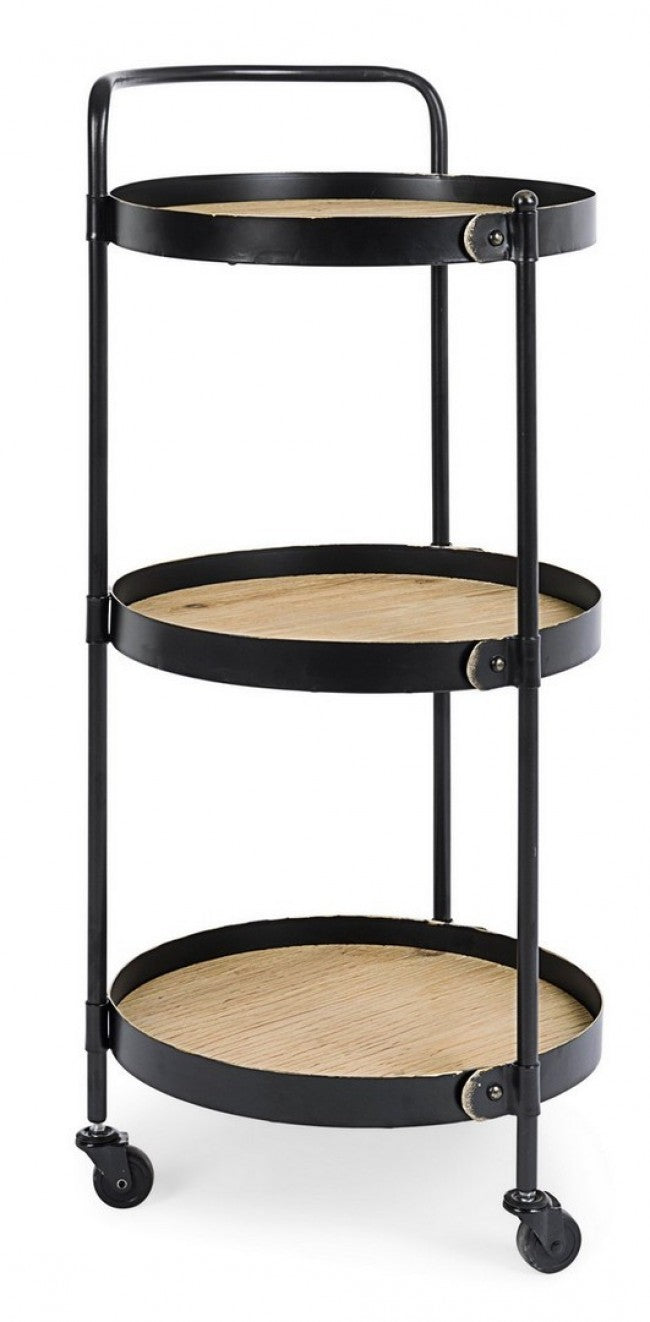 Desserte Jerrod vintage 3 étagères