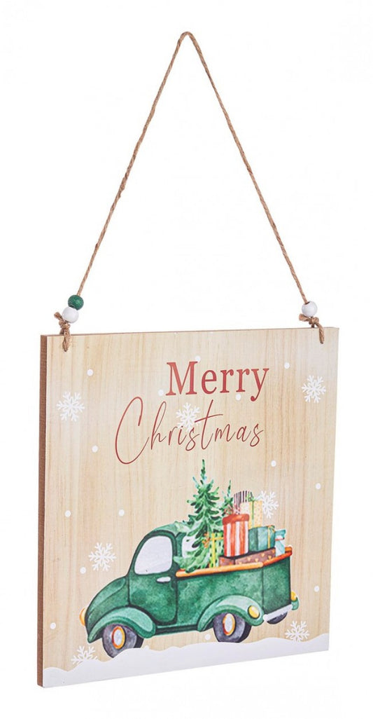 8x Lyris Merry Xmas Van Ve. Pendentif