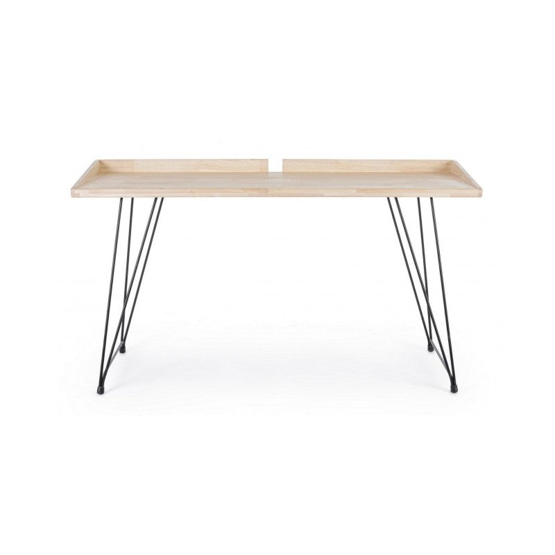 Bureau vintage District en bois et métal