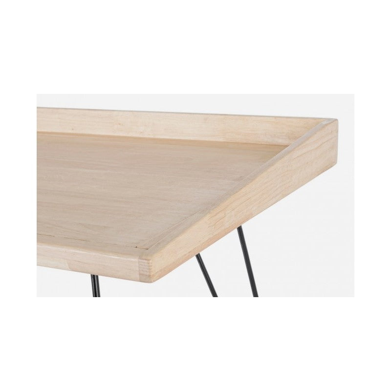 Bureau vintage District en bois et métal