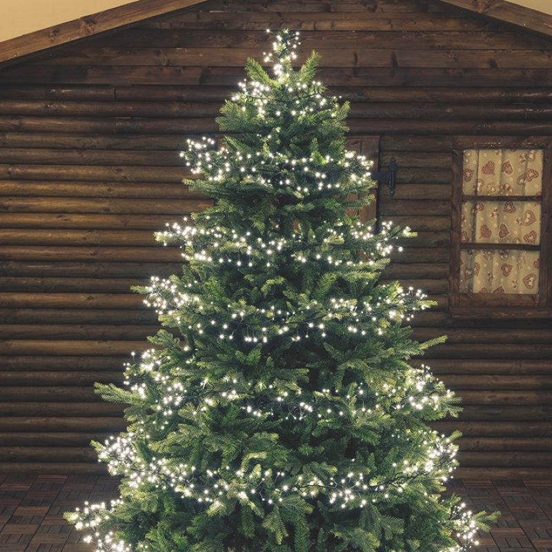 Chaîne LED blanc chaud 1100 MiniLED 11,5m