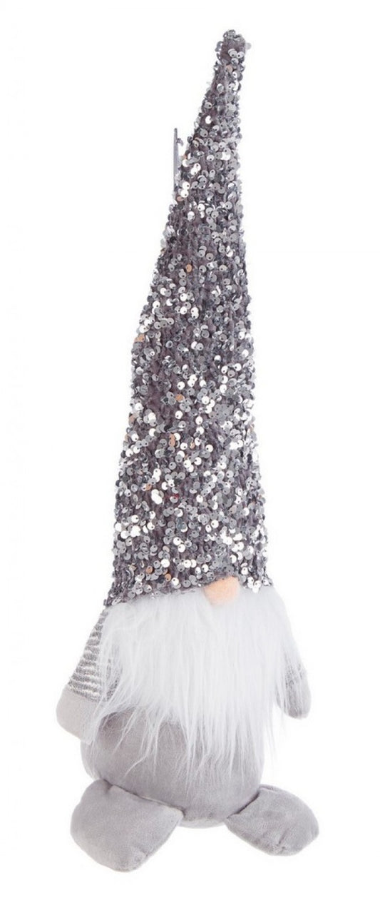 6x Support Santa Doddy Gris Pailleté L