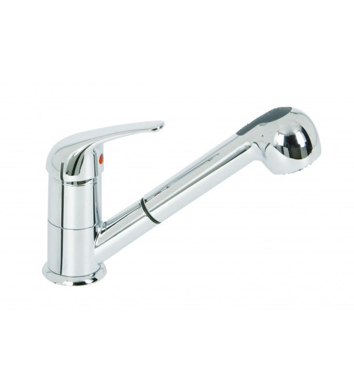 Robinet pour lavabo monotrou avec douche extractible