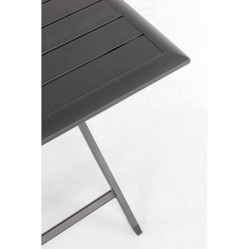Table d'extérieur ELIN aluminium anthracite 110x70x h71 cm