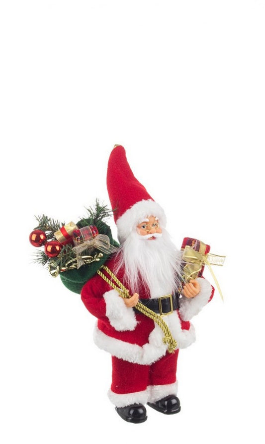 8x Support de Père Noël traditionnel Xs