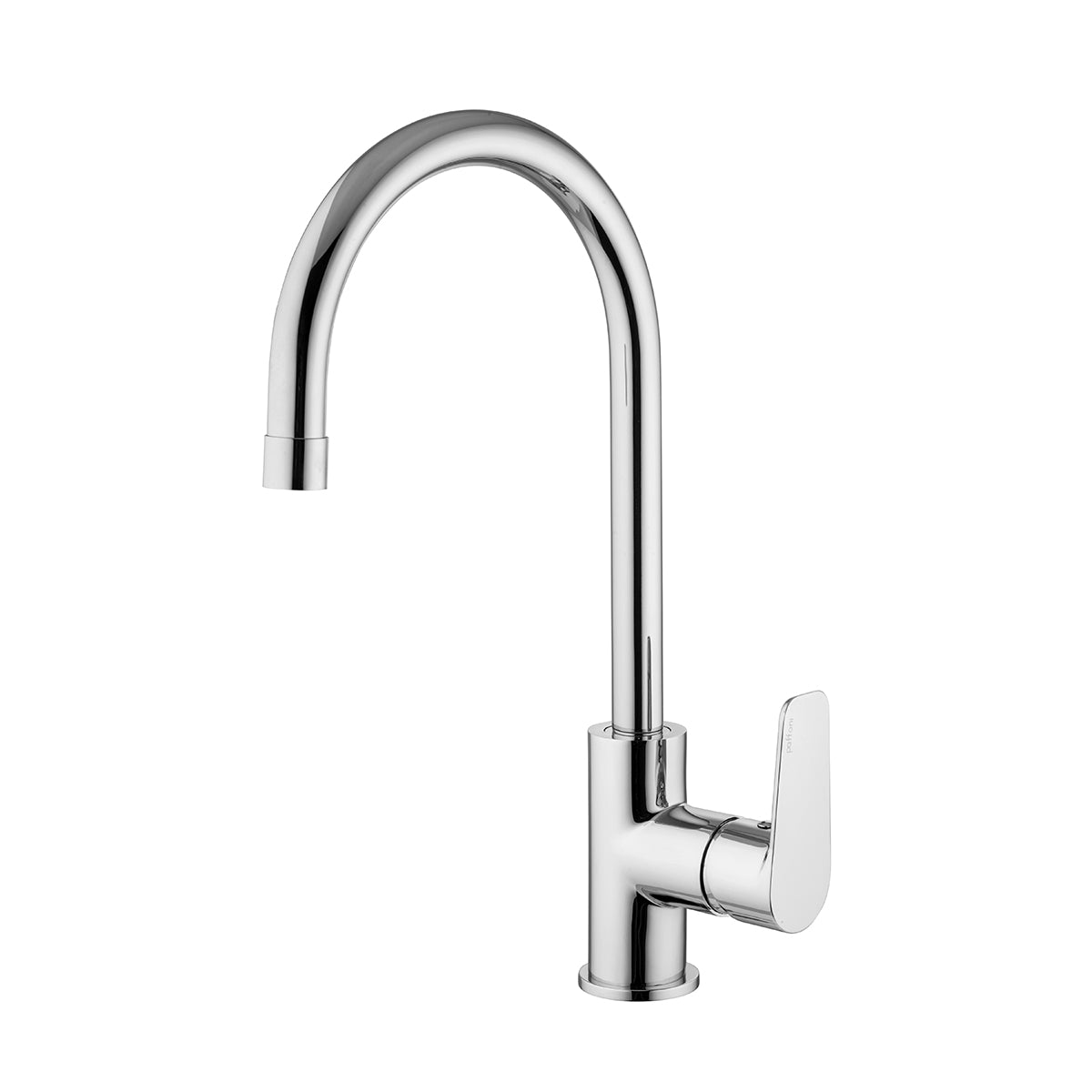 Mitigeur d'évier haut de gamme chromé chaux