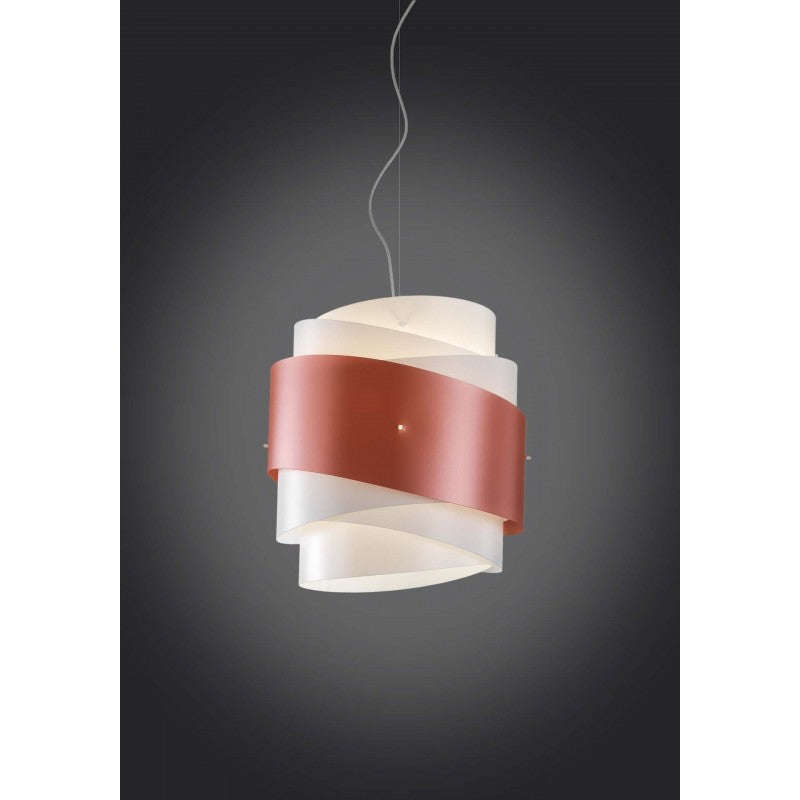 Lustre suspendu BEA une lumière Cuivre diamètre 40x h39 cm