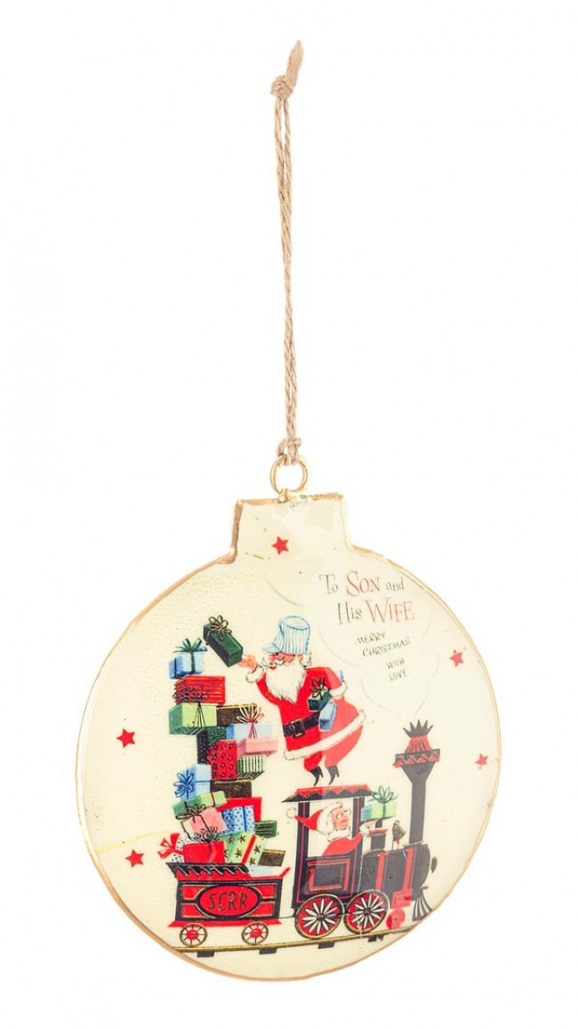 12x Pendentif carrousel train C