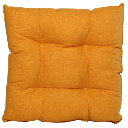 Housse de chaise bordée de fibre jaune