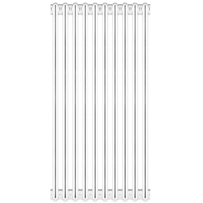 Chauffage efficace : radiateur tubulaire en acier à 4 colonnes