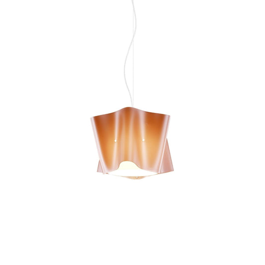 Suspension en cuivre en métal chromé Cm. 25x25