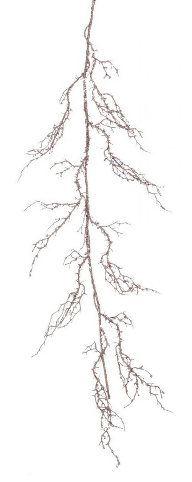 12x Branche Corinne Or Rose H115cm