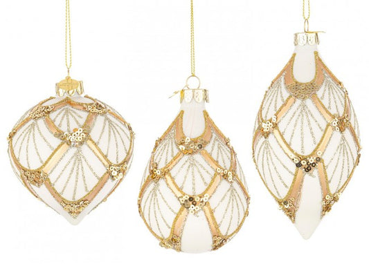 12x Pendentif Vt Lux en Or Blanc
