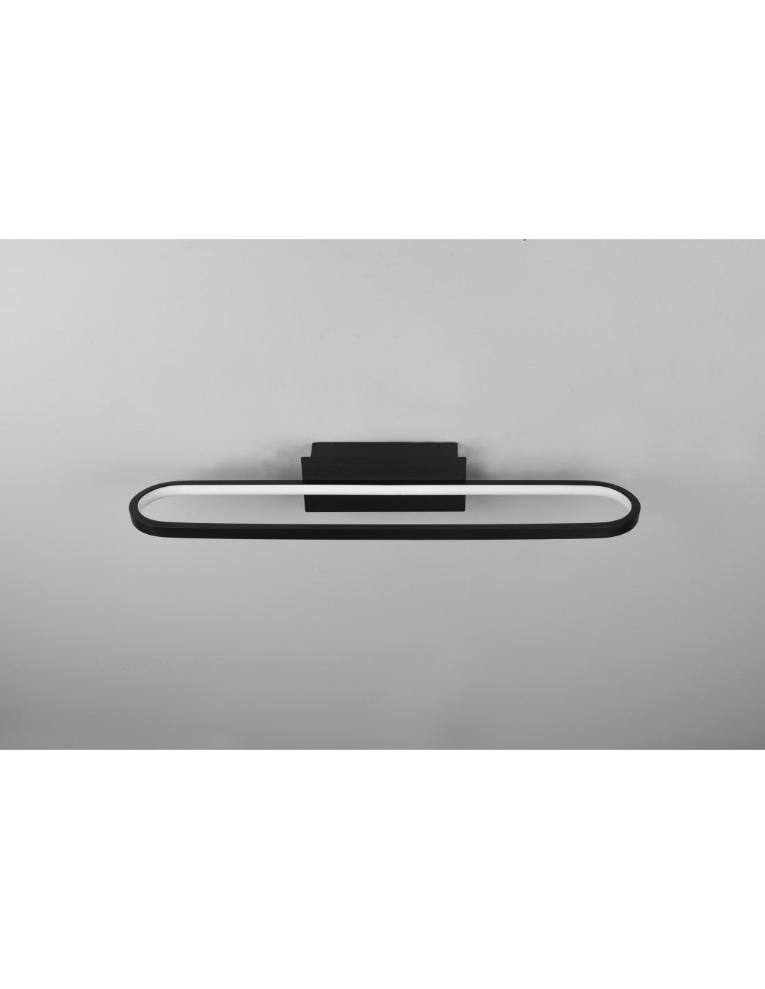 Lampe de Miroir LED pour Salle de Bain Moderne Gianni Noir IP44 Trio Lighting