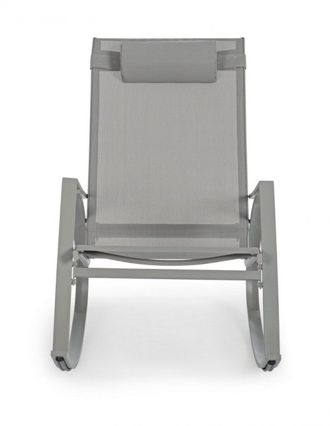 Fauteuil de jardin à bascule Bizzotto Tortora