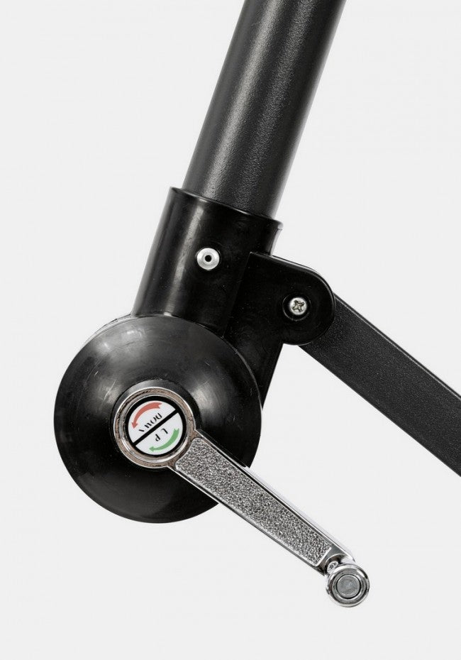 Parasol de jardin avec bras 360° Texas 300x h260 cm Anthracite-Naturel