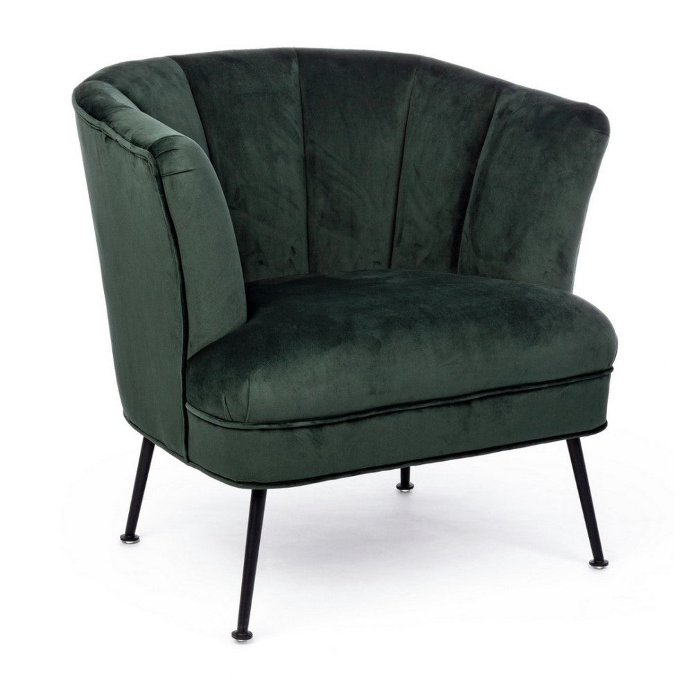Fauteuil de style design vert