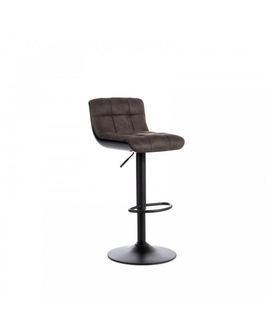 2x Tabouret en Microfibre - Ron
