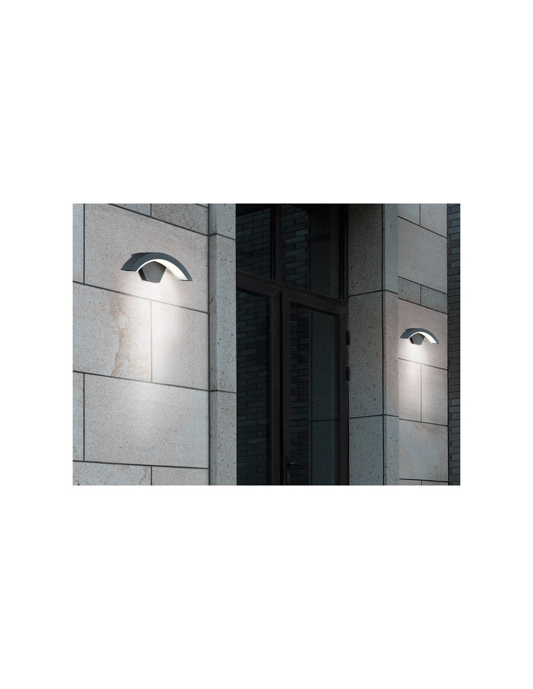 Applique LED Façade Extérieure Harlem Anthracite IP54 Trio Lighting