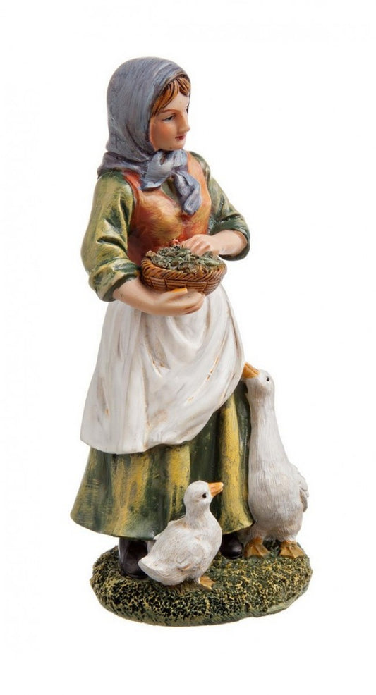6x Figurine de la Nativité Bergère C