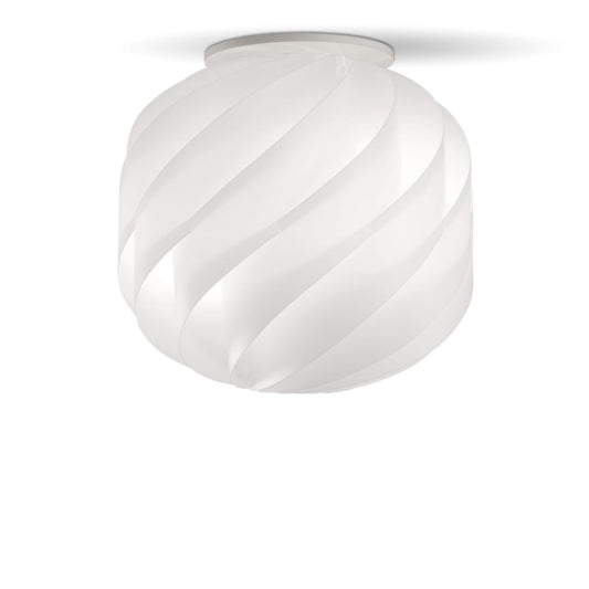 Plafonnier blanc moderne cm. 40x39h