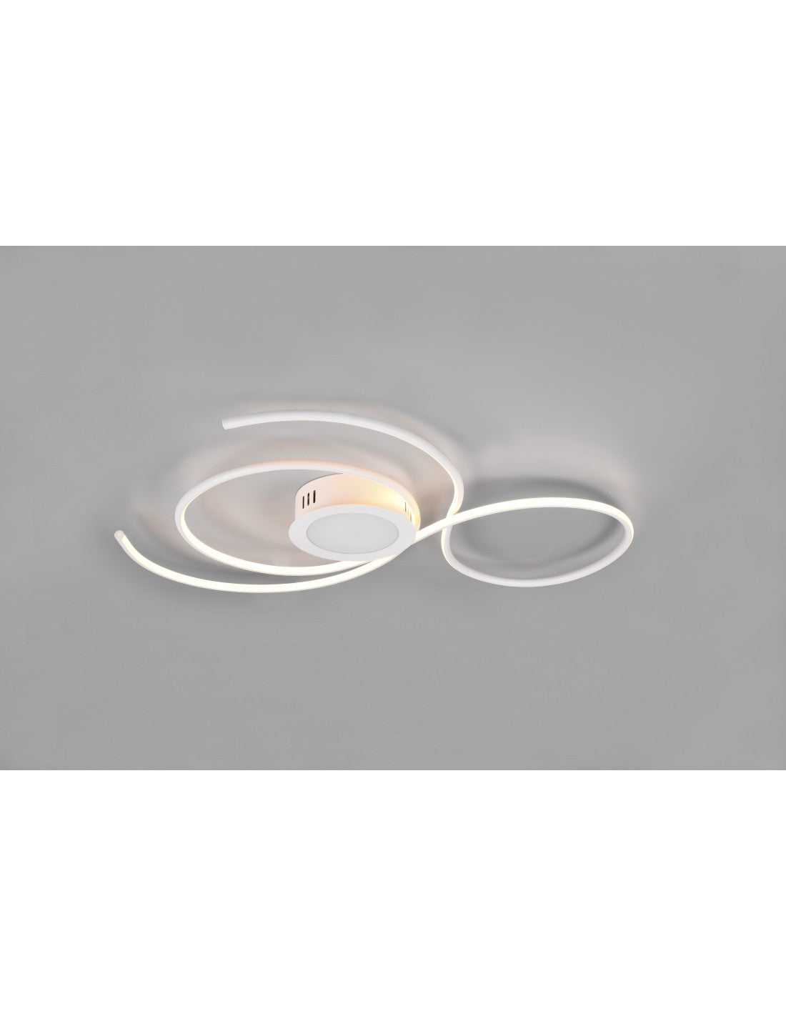 Plafonnier LED Moderne Applique 48W Gradateur Jive Blanc Trio Éclairage