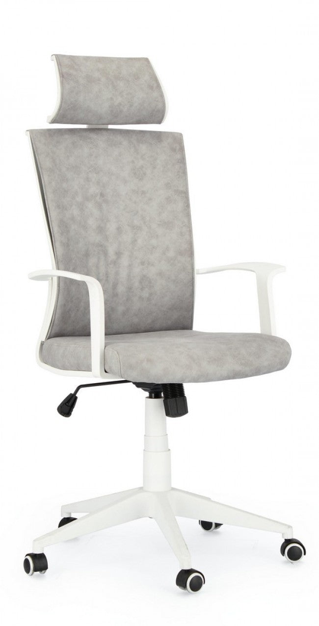 Fauteuil de bureau gris Gordon