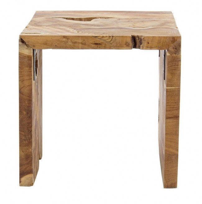 Table basse en bois Rocio Cm. 45x45h